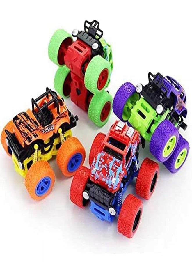 MKY® Monster Truck Toys for Kids Friction Powered Monster Truck Car Toy for Baby Push & Go Toys 4wd Monster Truck Combo Set for Boys & Girls (Pack of 2 Piece Random Color) - Image 2